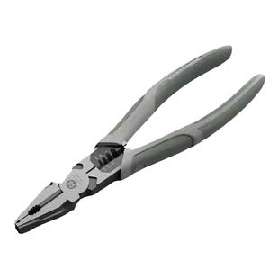 福冈工具多功能钢丝钳9寸尖嘴钳工业级省力手钳专业电工钳老虎钳