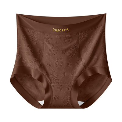 秋冬草本初色中高腰无痕收腹内裤