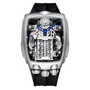 OBL布加迪引擎发动机手表V16机械表男十大腕表高档品牌男生表