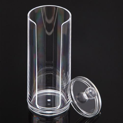 塑料大号透明化妆棉盒透明棉透明卸妆棉卸妆罐盒