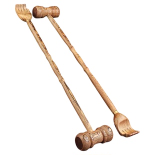 鸡翅木挠痒按摩两用不求人抓痒器按摩锤实木全身经络敲打棒神器