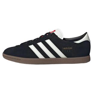 adidas舒适百搭薄底T头鞋经典耐磨低帮德训鞋 男女同款黑色JR6344