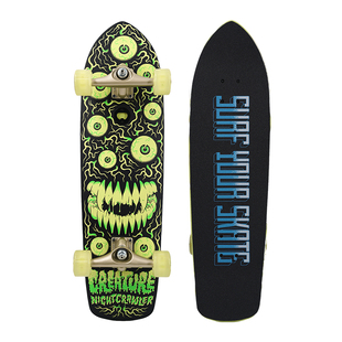Carver陆地冲浪板「夜行虫」SantaCruz板面CX支架diy陆地冲浪板