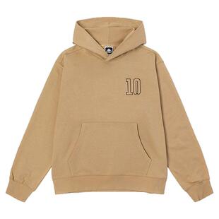 Kappa卡帕背靠背套头帽衫男运动卫衣字母休闲外套针织长袖上衣