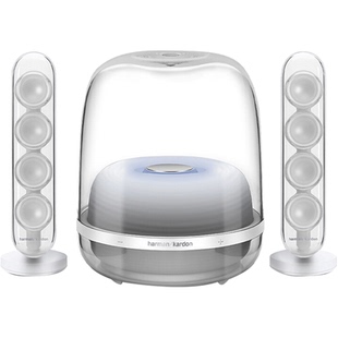 哈曼卡顿SoundSticks4水晶4代蓝牙音箱2.1声道家用多媒体电脑音响