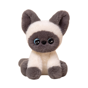 喵它姐原创猫咪桌伴娃娃摆件可爱毛绒玩具陪伴玩偶装饰品学习搭子