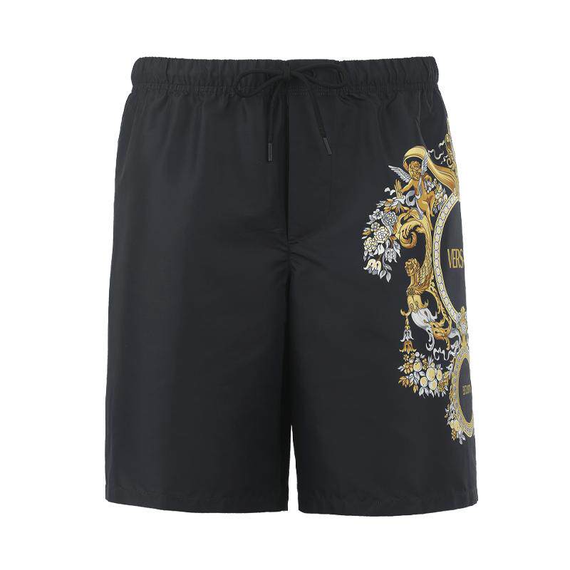 【自营】Versace/范思哲男士巴洛克风格图案宽松休闲夏季短裤时尚