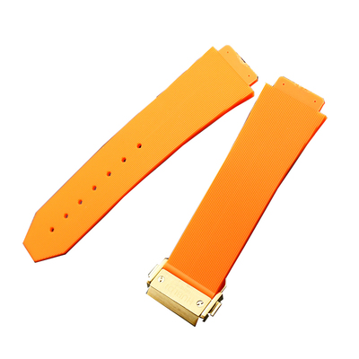 橡胶手表带男手表配件户外运动19mmx25mm适用于恒宝宇博大爆炸