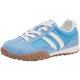 热风户外德训鞋女款2025年春季新款百搭运动休闲鞋轻便慢跑鞋女鞋