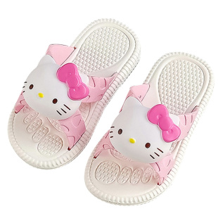 HelloKitty凯蒂猫儿童凉拖鞋女童夏季防滑3D立体卡通亲子拖鞋家居