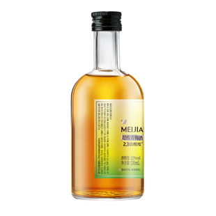 梅见原味青梅酒12度超酸版330ml*2瓶女士微醺果酒梅子酒梅酒