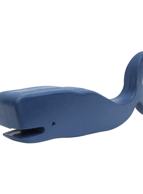 鲸鱼海洋动物造型莫兰迪色系摆件