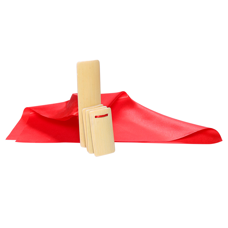 兒童口才快板初學(xué)入門紅綢竹板小學(xué)生幼兒園夾板羅蘭威手指響板