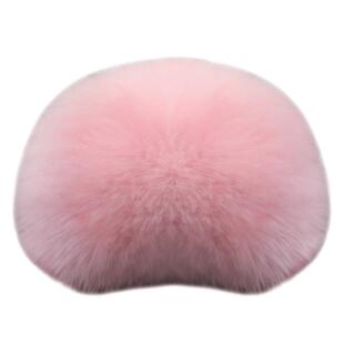 冬季保暖羊毛汽车座椅腰靠头枕长途司机护腰枕靠垫抱枕大巴车头靠