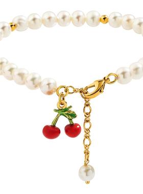 小樱桃手链女甜美少女