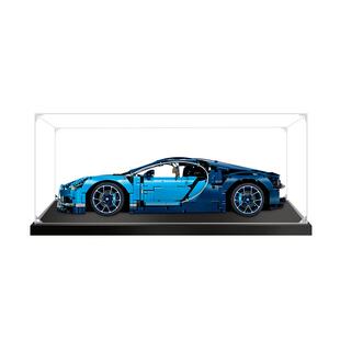 适用乐高42083布加迪威龙赛车透明展示盒亚克力手办模型防尘罩
