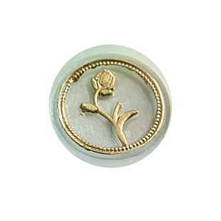 mini火漆印章章头玫瑰婚礼请柬生日礼物装饰手帐信封封口火漆章