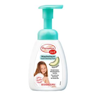达罗咪儿童洗面奶6到12岁女孩专用3岁以上儿童清洁泡泡德国进口