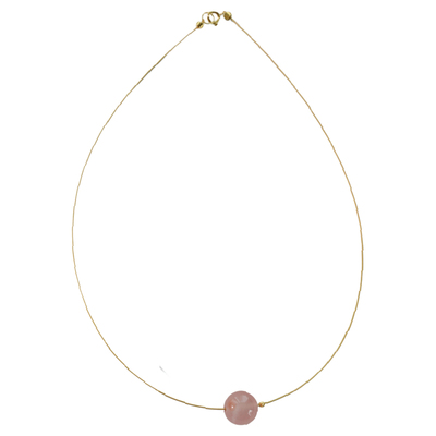 18K金南红玛瑙项圈玛瑙