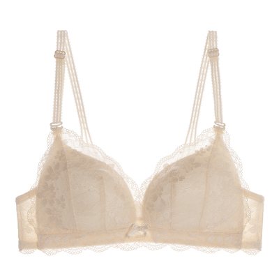 莉莉摩达高光蕾丝舒适聚拢绵绵杯