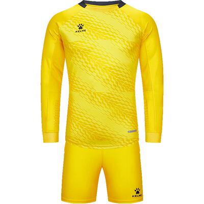 长袖成人足球装备守门员防护服