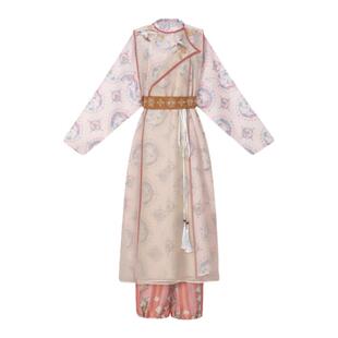 花朝记｜松鹤亭｜唐制汉服圆领袍春夏绣花国风汉元素圆领背心古风