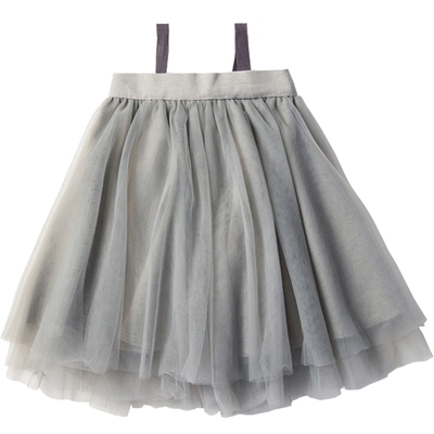 marlmarl宝宝两穿式灰色纱纱裙