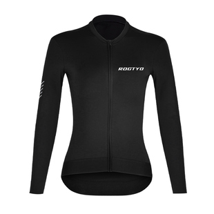 长袖女款长袖骑行服春夏秋季透气公路车山地自行车灵动上衣女装