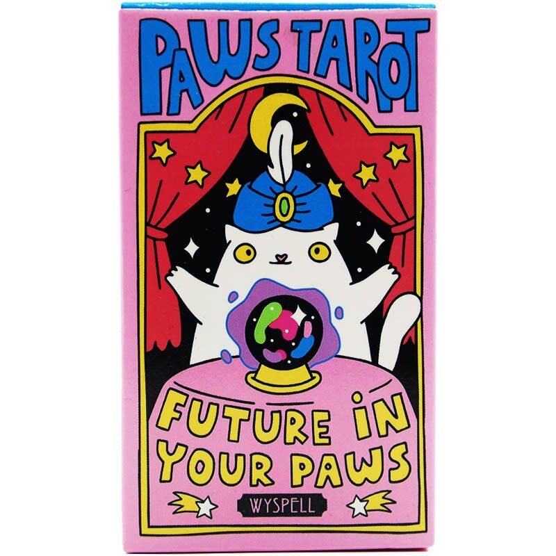 魔咒猫塔牌 Wyspell Cat Tarot爪子塔牌未来在你手中纸牌游戏可爱