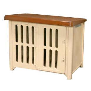 爱丽思室外狗窝防雨室内狗屋大型犬狗房子御寒狗窝狗笼子四季通用