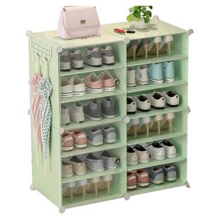 简易鞋柜家用门口鞋架子室内好看鞋盒经济型放收纳神器防尘置物架