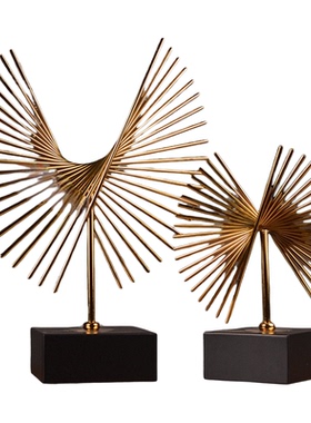 高端现代简约办公室书房摆件