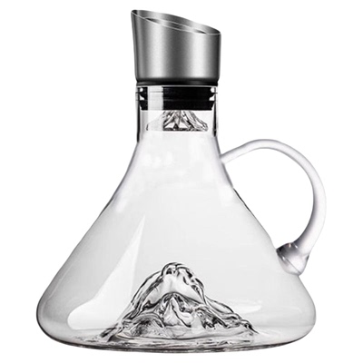 moongirl轻奢水晶玻璃红酒醒酒器