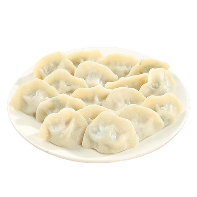 大娘手包韭菜鸡蛋水饺速食速冻饺子新鲜食材手包水饺早餐商用蒸饺