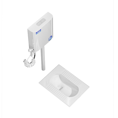 松鲸家用陶瓷蹲便器大冲力