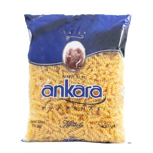 【进口】土耳其安卡拉NUH'UN ANKARA螺旋意面500g意粉通心粉速食