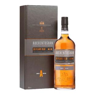 欧肯特轩21年单一麦芽苏格兰威士忌 Auchentoshan 洋酒烈酒 700ml
