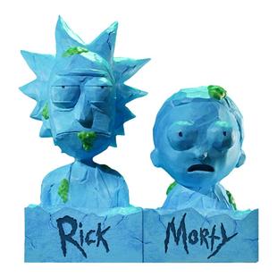 Soap Studio瑞克和莫蒂Rick and Morty半胸像手办潮玩送礼摆件