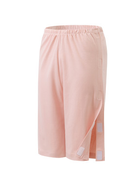 易穿脱短袖护理服100%棉