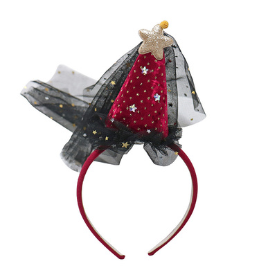 儿童生日发饰可爱闪亮女巫周岁