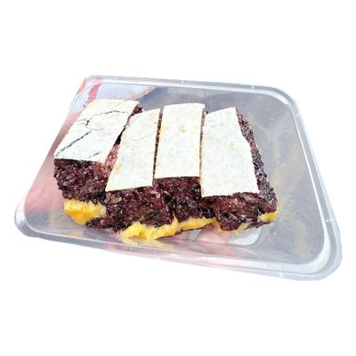 巨好吃的八大局微甜紫米饼