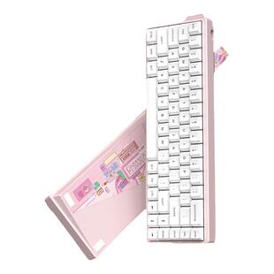 雷咖泽M68磁轴机械键盘全键热插拔RGB光有线可调键程磁轴游戏键盘