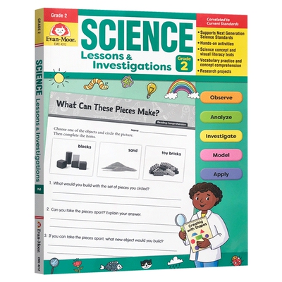 科学研究探索系列练习册 二年级 Science Lessons and Investigations Grade 2 TE 英文原版
