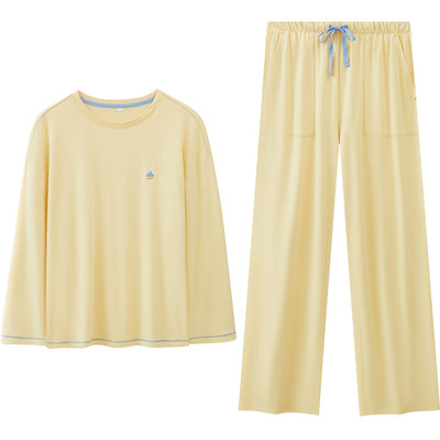 红豆居家柔柔棉情侣睡衣