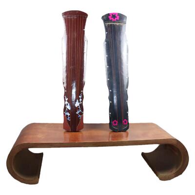 古琴创意影楼中国风cosply木制