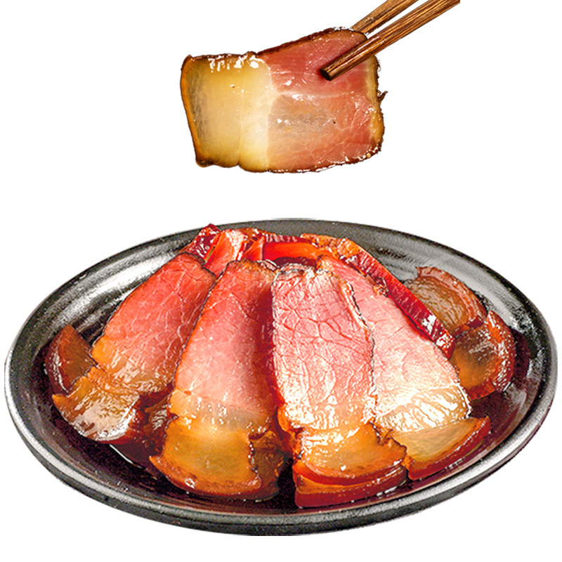 腊肉3斤贵州特产农家自制正宗柏枝烟熏柴火五花后腿特色腊味包邮