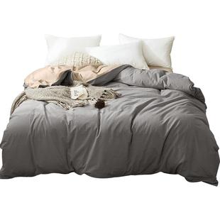 单件被套水洗全棉纯棉被罩加大超大双人220x240cm230x229cm250cm