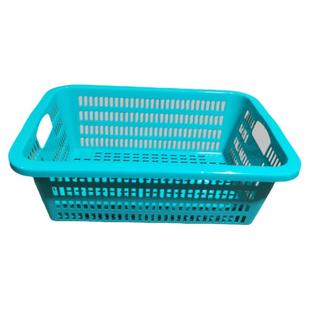 特厚塑料篮子长方形大号整理周手提转筐仓库配货筐果蔬蔬菜收纳筐