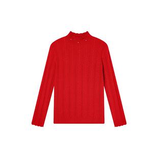 RBIGX瑞比克童装冬季新款女童高贵轻奢甜美公主羊毛衫