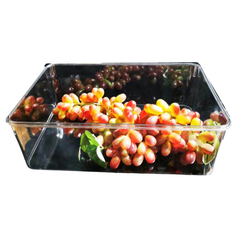 透明盒特厚食品级大号餐厅展示盒